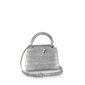 Capucines Mini Bag Lezard in Women's Handbags Exotic Leather Bags collections