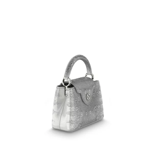 Capucines Mini Bag Lezard in Women's Handbags Exotic Leather Bags collections