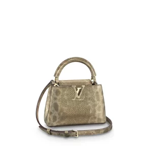 Capucines Mini Others Exotic Leathers in Women's Handbags Exotic Leather Bags collections