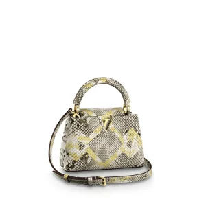 Capucines Mini Python in Women's Handbags Exotic Leather Bags collections
