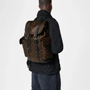 Christopher MM Backpack Monogram Macassar Canvas in Men's Travel All Luggage and Accessories collections