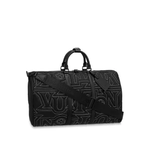 Keepall 50 Bag Other Canvas in Men's Travel Softsided Luggage and Duffle Bags collections