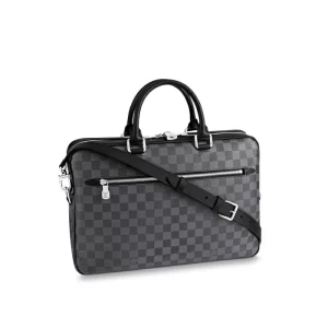 Porte Documents Business MM Damier Graphite Canvas in Men's Bags Business Bags collections