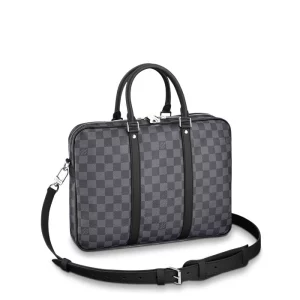 Porte-Documents Voyage PM Damier Graphite Canvas in Men's Bags Business Bags collections