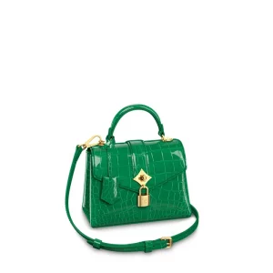 Rose Des Vents Mini Shiny Crocodile in Women's Handbags Exotic Leather Bags collections